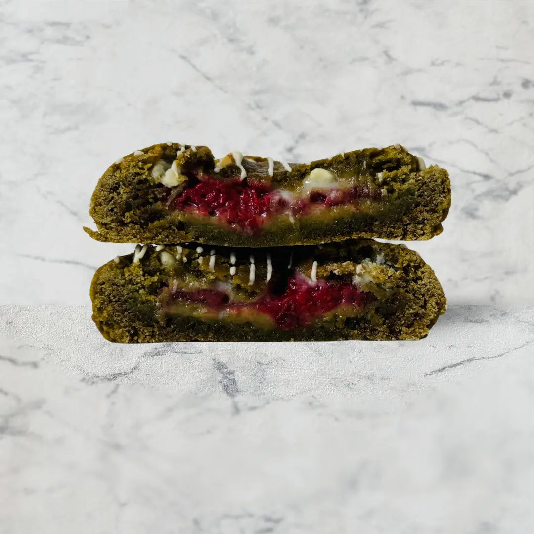 Cookie Matcha Framboise Chocolat Blanc Ma boutique