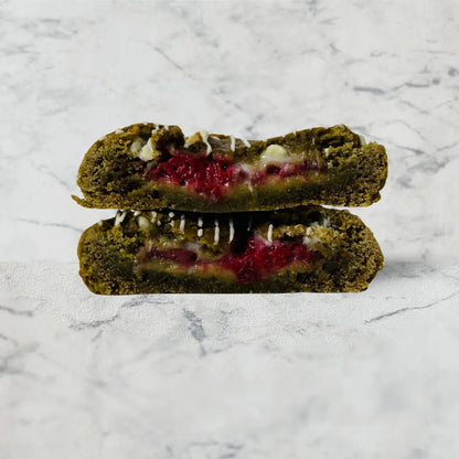 Cookie Matcha Framboise Chocolat Blanc Ma boutique
